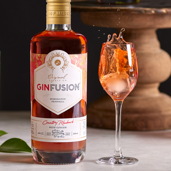GINFUSION Country Rhubarb with Ginger, 500ml 30% ABV
