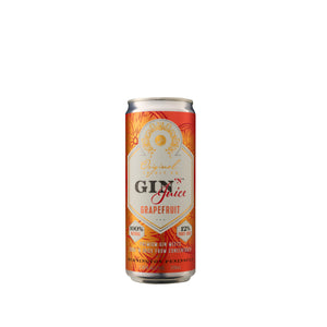 Ready to drink Gin - Ruby Grapefruit flavour. Gin meets Soda. Gin N Juice - an instant Gin cocktail.
