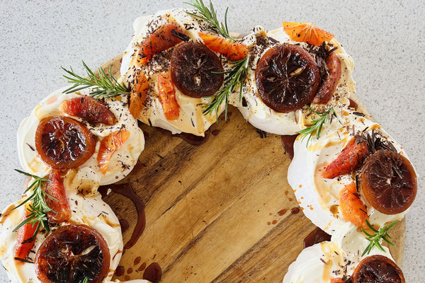 Ginfusion Blood Orange Pavlova Wreath