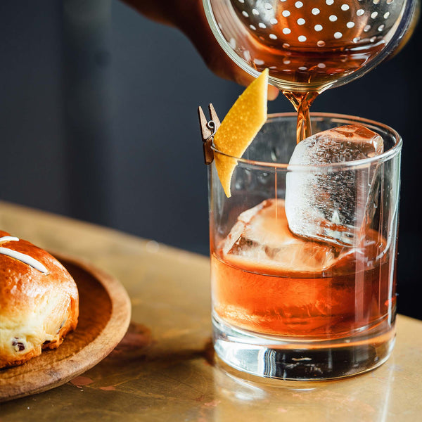 Hot Cross Bun Gin Fizz