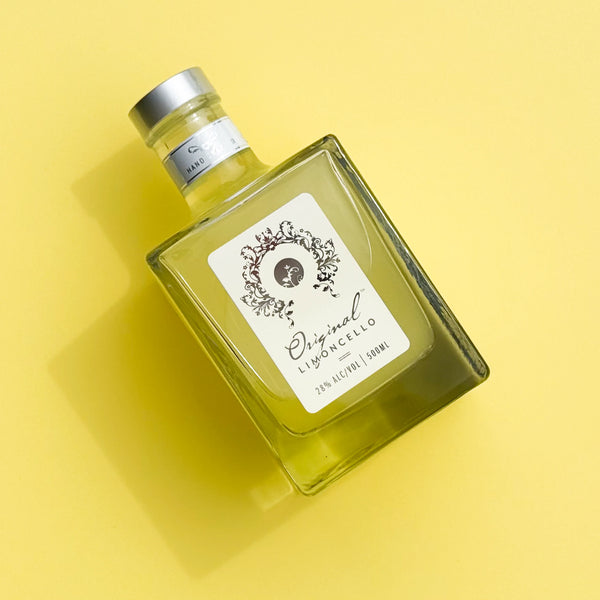 Handcrafted Australian Limoncello made with home-grown Mornington Peninsula lemons.