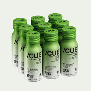 /CUE VODKA/FUSIONS /LIME 9-Pack