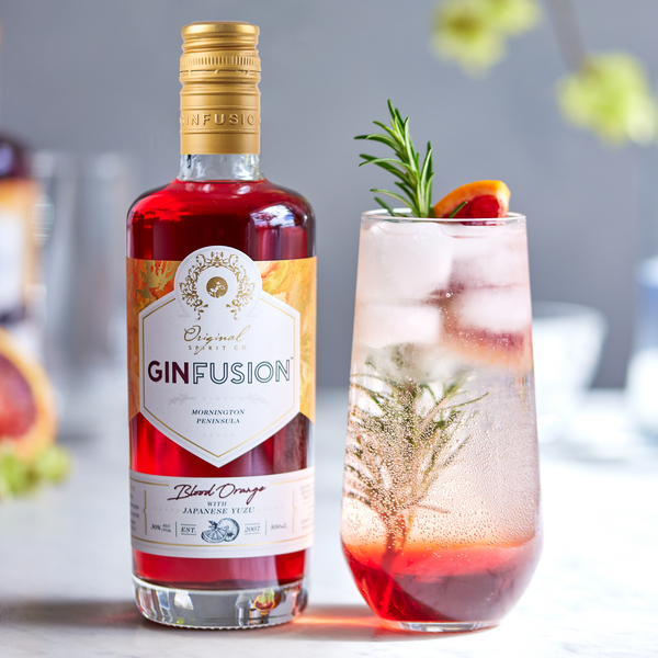 GINFUSION Blood Orange with Japanese Yuzu, 500ml 30% ABV