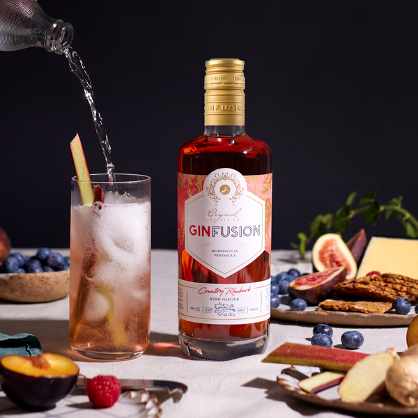 GINFUSION Country Rhubarb with Ginger, 500ml 30% ABV