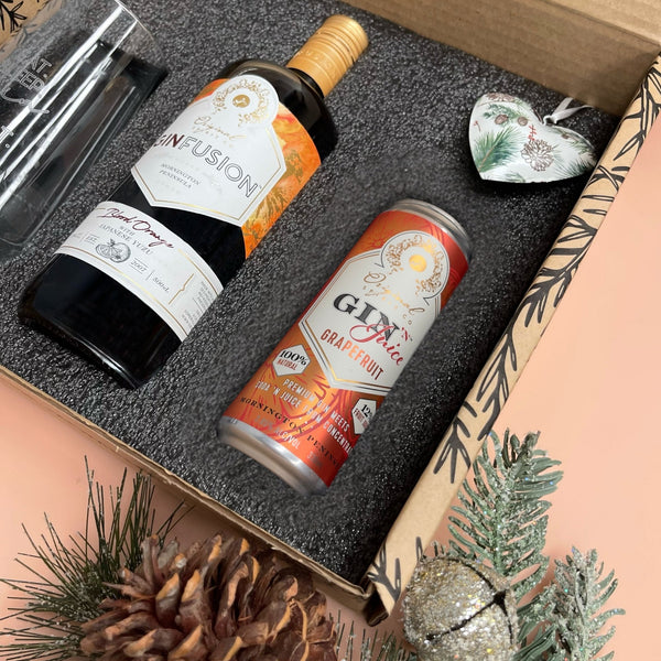 Christmas Gift Box - Grapefruit