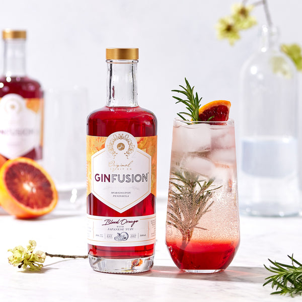 GINFUSION Blood Orange with Japanese Yuzu, 500ml 30% ABV