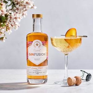 GINFUSION Summer Peach with Passionfruit, 500ml 30% ABV